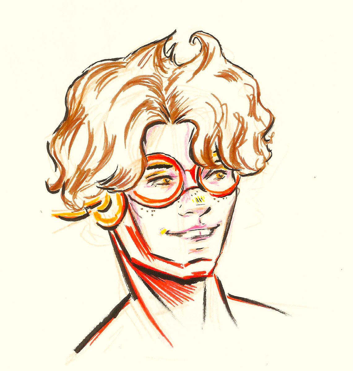 draky__drake's tweet photo. Hey hey, I'm opening small ko-fi requests!

You can leave a coffee &amp; a message for me there and in return I will draw a portrait of a character/person of choice for you ❤️

I will mostly work in ink, colored pencils and markers for this, examples below (and link in the thread) https://t.co/Hr2QKjIIzx