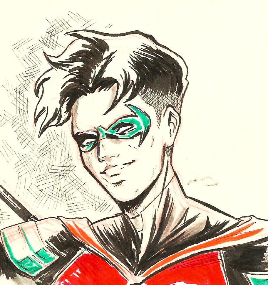draky__drake's tweet photo. Hey hey, I'm opening small ko-fi requests!

You can leave a coffee &amp; a message for me there and in return I will draw a portrait of a character/person of choice for you ❤️

I will mostly work in ink, colored pencils and markers for this, examples below (and link in the thread) https://t.co/Hr2QKjIIzx