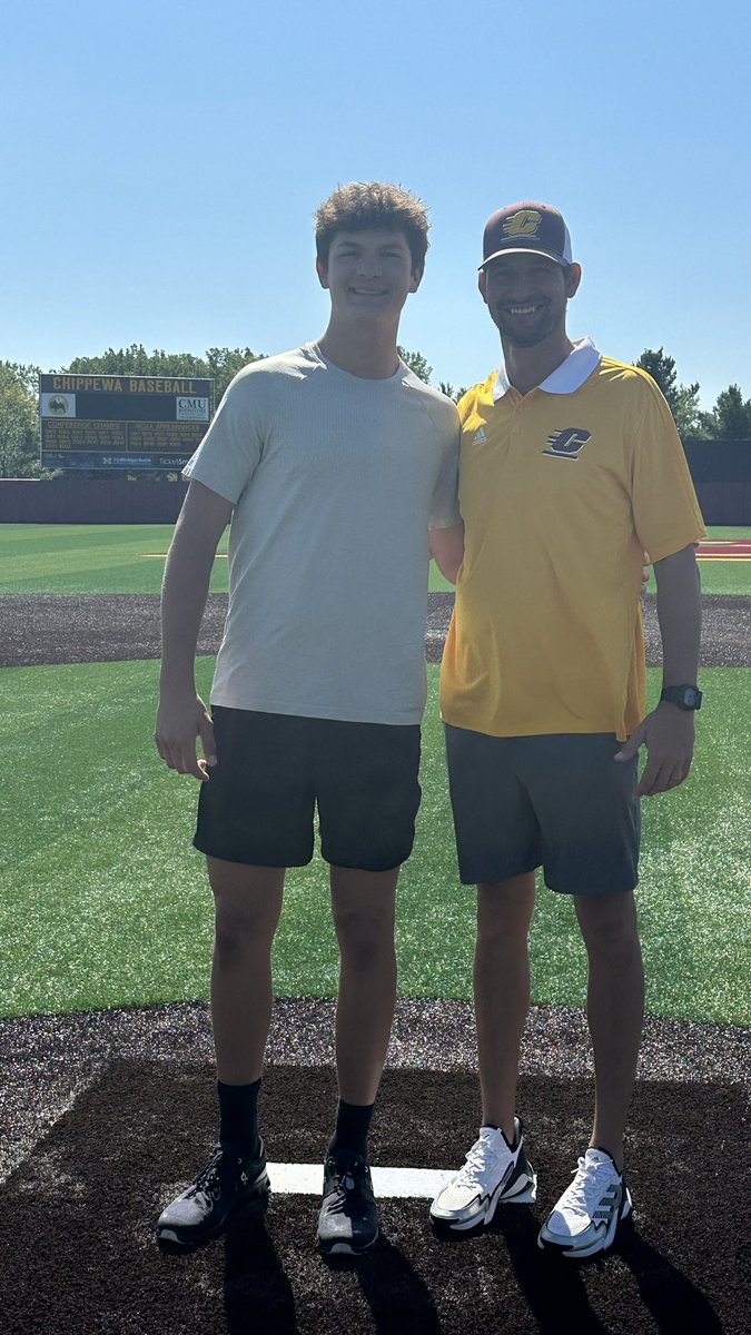 Chase Schwierking (@chaseschwierki1) on Twitter photo #committed Fire Up Chips!! 🔥🔥
<a href="/jSabe11/">Jake Sabol</a> <a href="/CoachAHilt/">Aaron Hilt</a> <a href="/CMUBaseball/">Central Michigan Baseball</a> <a href="/WLWAthletics/">WLWestern Athletics</a> @18uUSAPrimeMI <a href="/HP_Training/">High Performance Training</a> <a href="/Bradpage0816/">Brad</a> <a href="/LegacyMI_BAS/">Legacy Baseball</a> <a href="/CoachPeterson15/">Coach Peterson</a> <a href="/AndrewMargolick/">Andrew Margolick</a> @PrepbaseballM
<a href="/LCB17UNational/">LCB Legends National 2023 17U</a>
<a href="/greg_haeger/">Greg Haeger</a>
<a href="/zmegyesi/">Zack Megyesi</a> #committed Fire Up Chips!! 🔥🔥
<a href="/jSabe11/">Jake Sabol</a> <a href="/CoachAHilt/">Aaron Hilt</a> <a href="/CMUBaseball/">Central Michigan Baseball</a> <a href="/WLWAthletics/">WLWestern Athletics</a> @18uUSAPrimeMI <a href="/HP_Training/">High Performance Training</a> <a href="/Bradpage0816/">Brad</a> <a href="/LegacyMI_BAS/">Legacy Baseball</a> <a href="/CoachPeterson15/">Coach Peterson</a> <a href="/AndrewMargolick/">Andrew Margolick</a> @PrepbaseballM
<a href="/LCB17UNational/">LCB Legends National 2023 17U</a>
<a href="/greg_haeger/">Greg Haeger</a>
<a href="/zmegyesi/">Zack Megyesi</a>