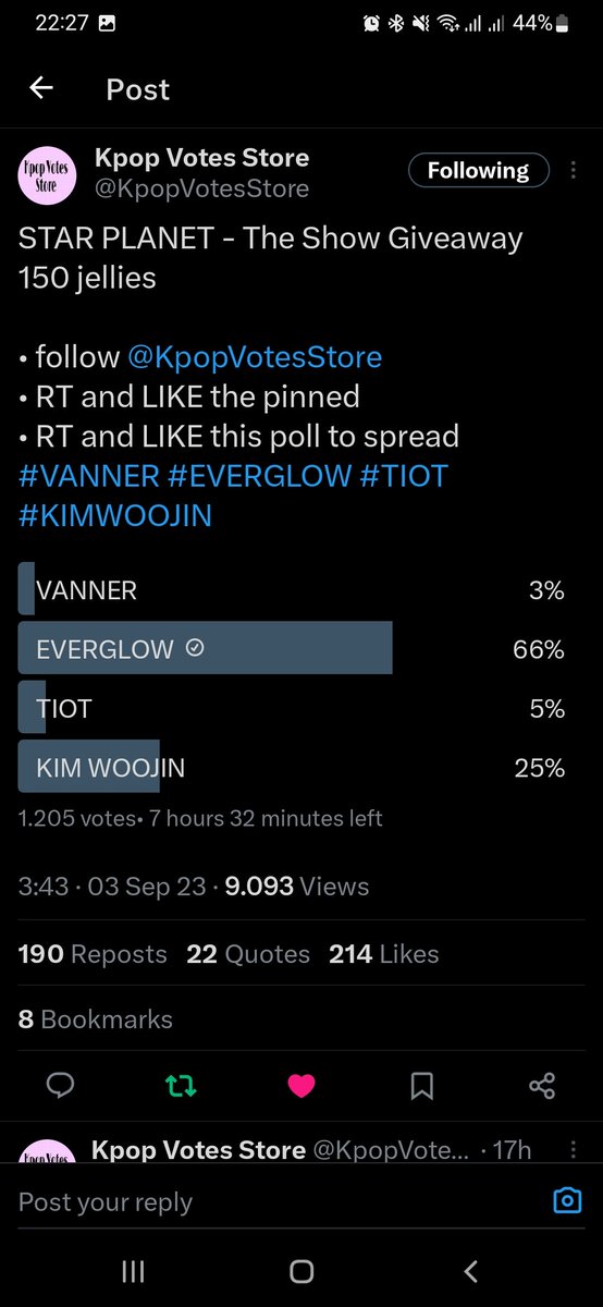 Komyami's tweet photo. @KpopVotesStore For #EVERGLOW https://t.co/Z9gTHREYOw