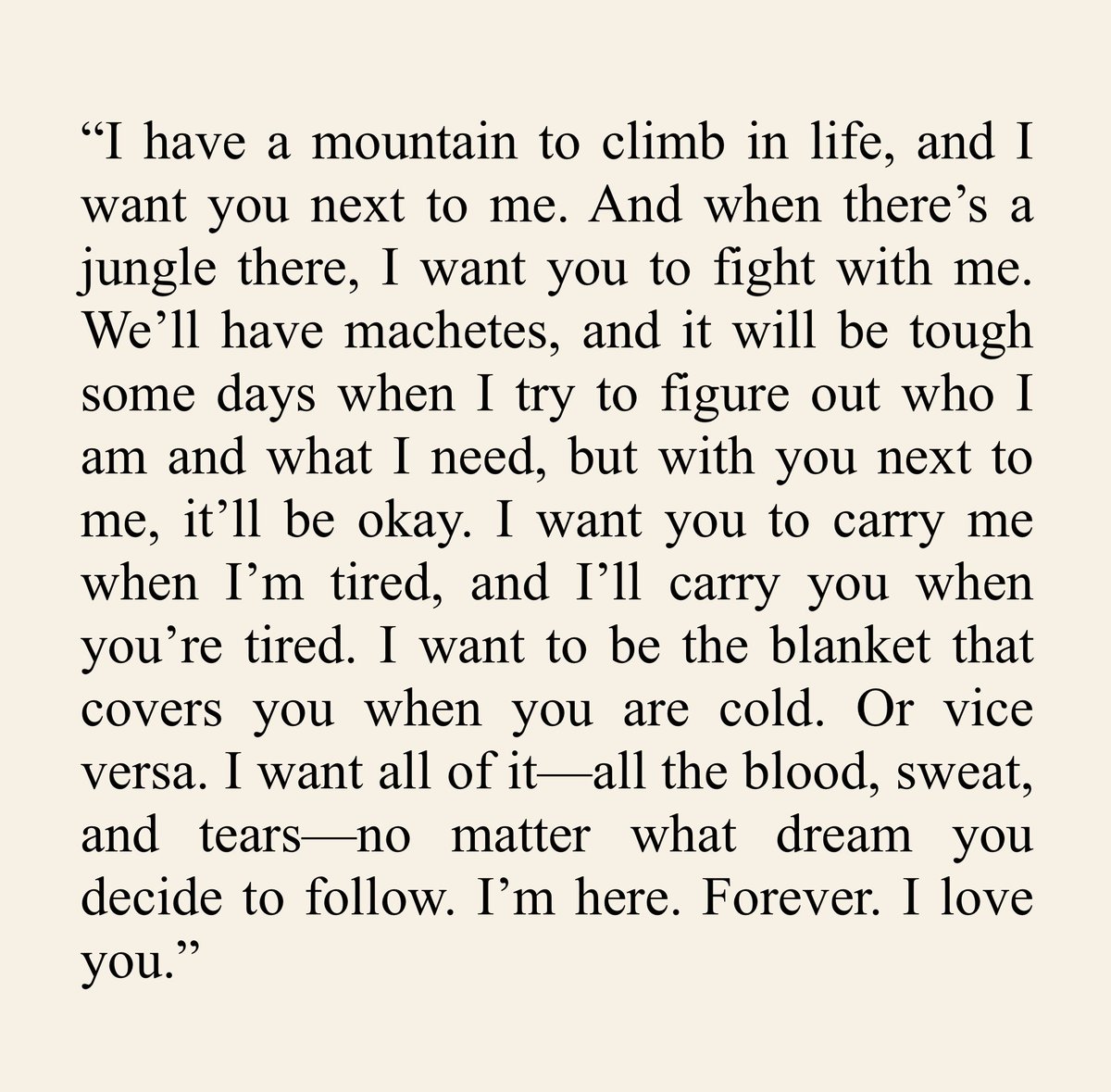 I want all of it💌