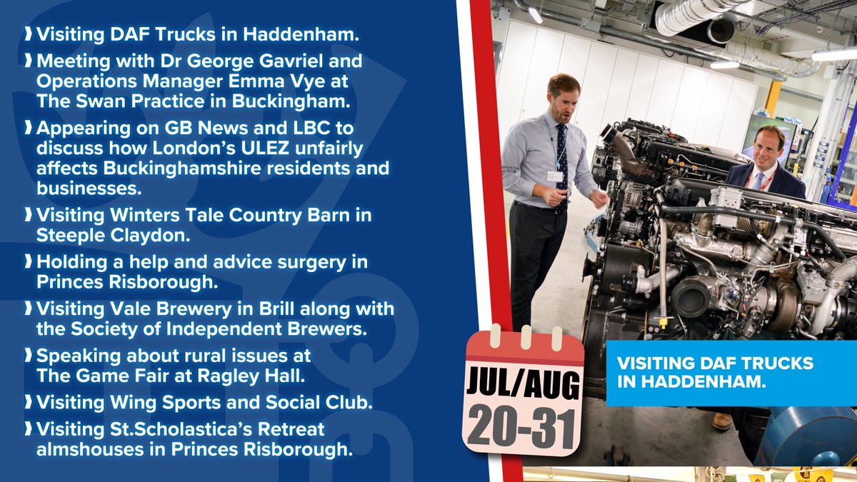 gregsmith_uk's tweet photo. Parliament returns tomorrow, but it's been a busy Summer Recess, with over 50 constituency engagements in addition to day-to-day casework and other desk work. Some highlights from the Summer, including the Summer Bucks Landy Tour in the graphics  below... https://t.co/mgMqVxJnqG