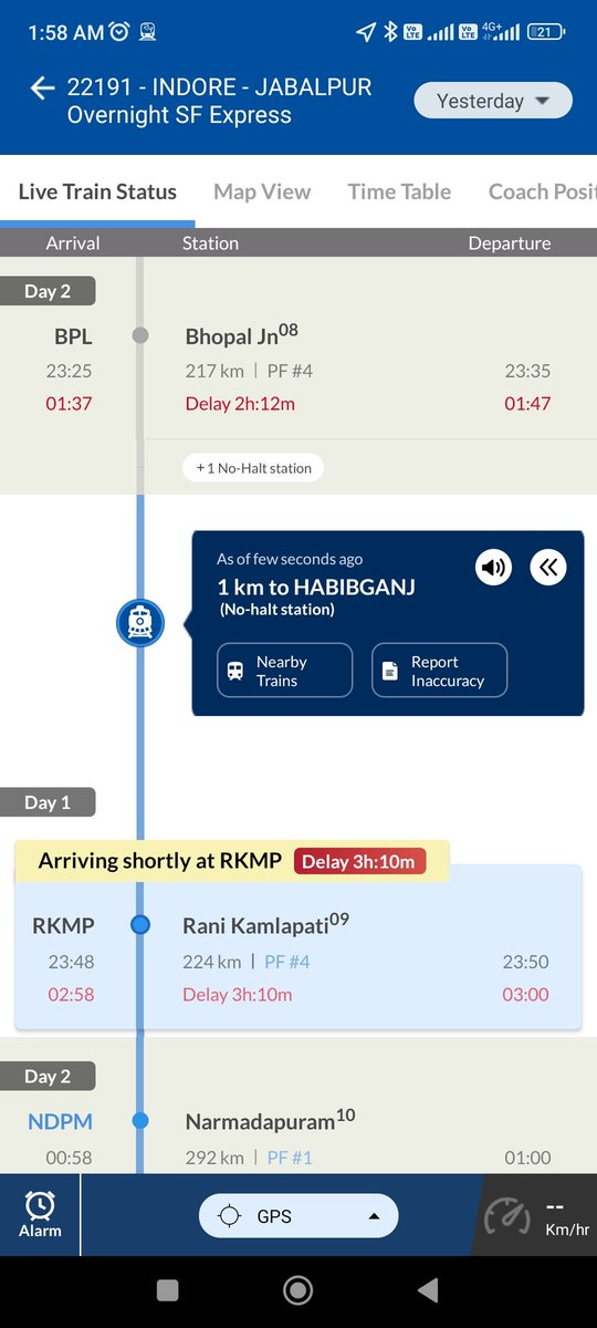 GoodBoyMin2's tweet photo. @RailwaySeva @AshwiniVaishnaw @BhopalDivision 1 km distance will be covered within 3hours,
😂😂
Isse accha to me pedal hi nikl aata, https://t.co/R1TV47kMmt