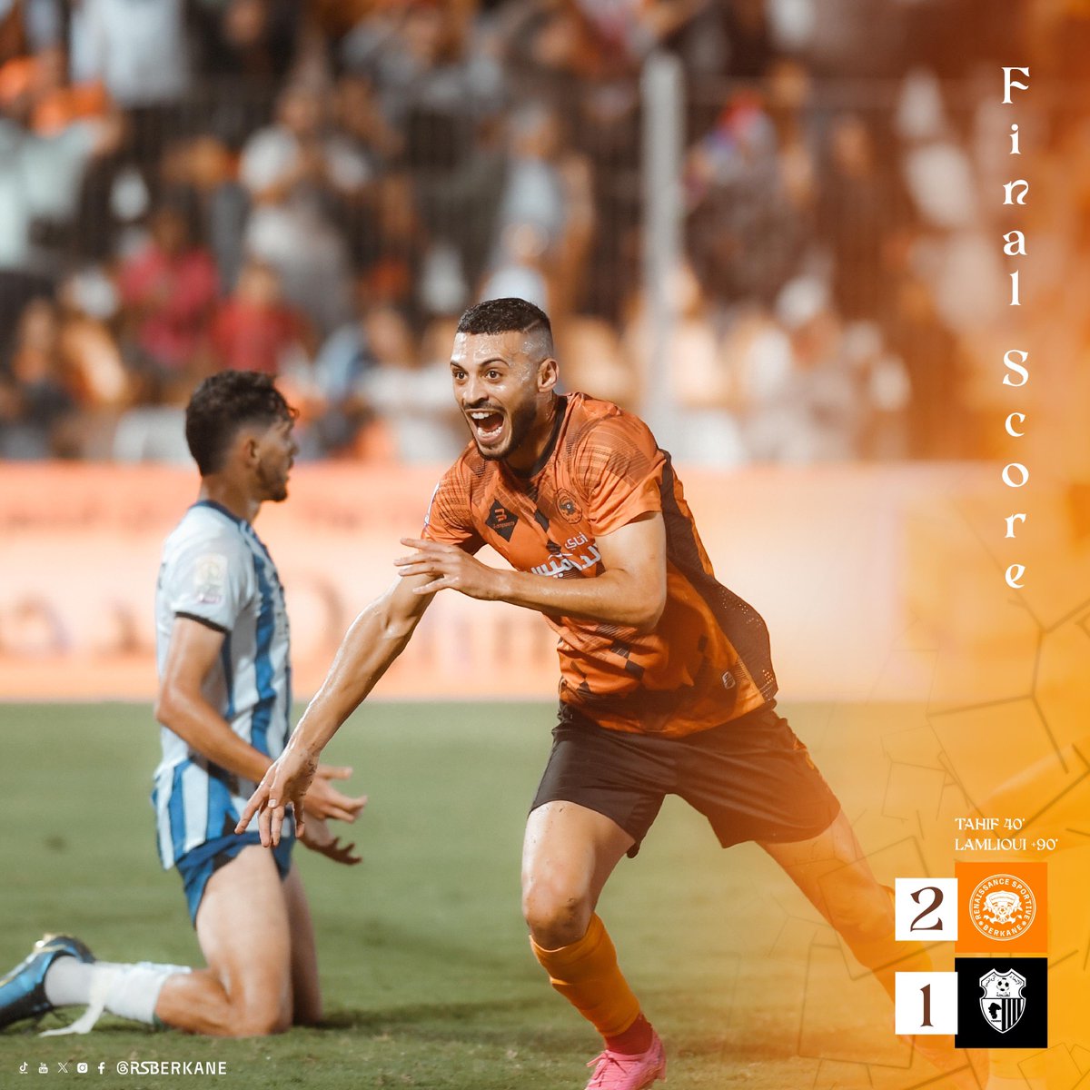 RSBfootball's tweet photo. FT 🏁 ➕3️⃣

🟠⚫️ #GoRSBGo https://t.co/1GVLVEW3iK