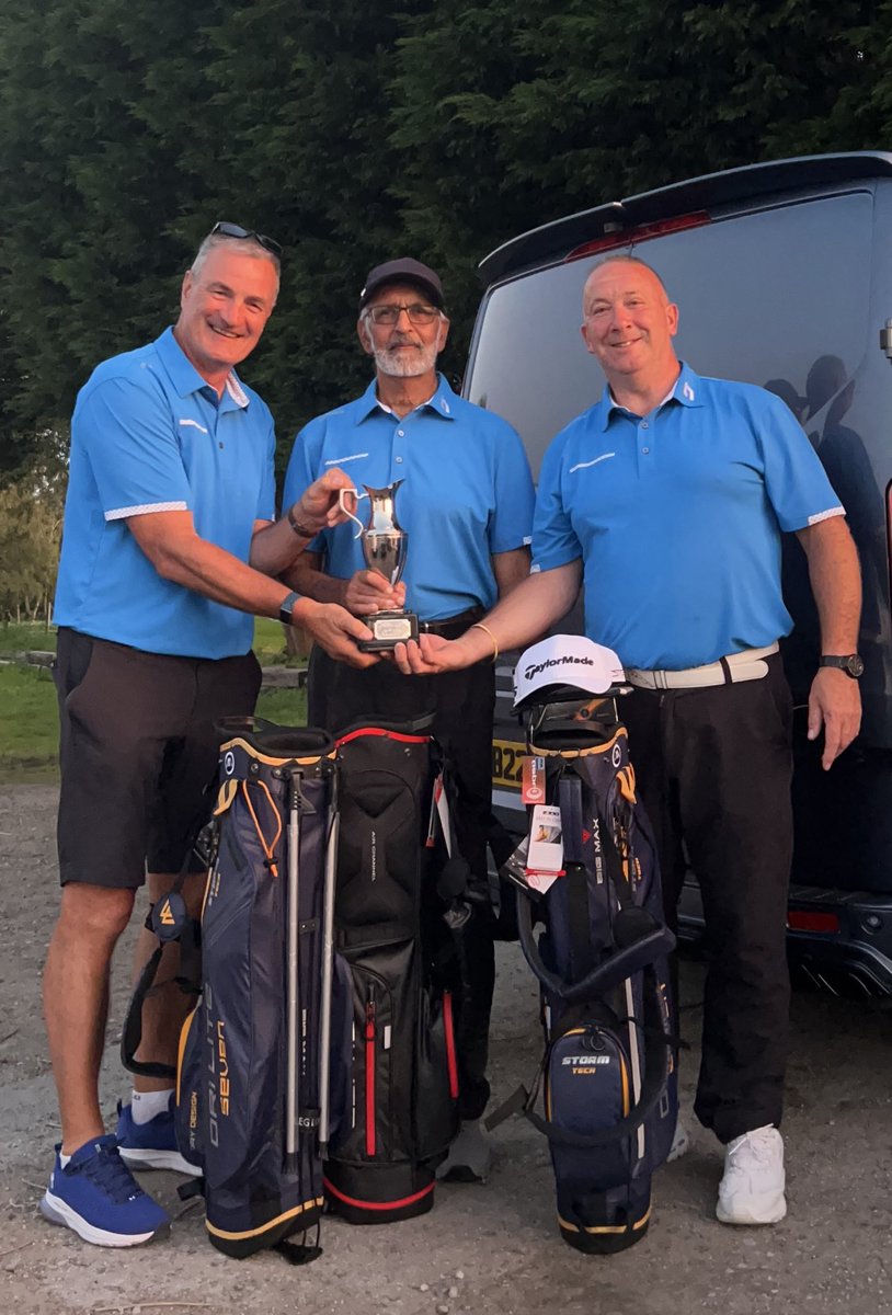 Two golf comps in three days and we won both thanks to ⁦@DegsyMount⁩ ⁦@Bowden59Peter⁩ and vik & ⁦@DRUIDSGOLF⁩