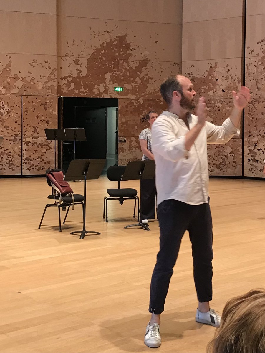 Les cloches #Rachmaninov c’est parti !!! Avec notre nouveau chef <a href="/RWilberforce/">Richard Wilberforce</a> #EleriinMüüripeal 
Et nos amis chanteurs de @Musiikkitalo 
<a href="/klausmakela/">Klaus Mäkelä</a> et <a href="/OrchestreParis/">Orchestre de Paris</a>