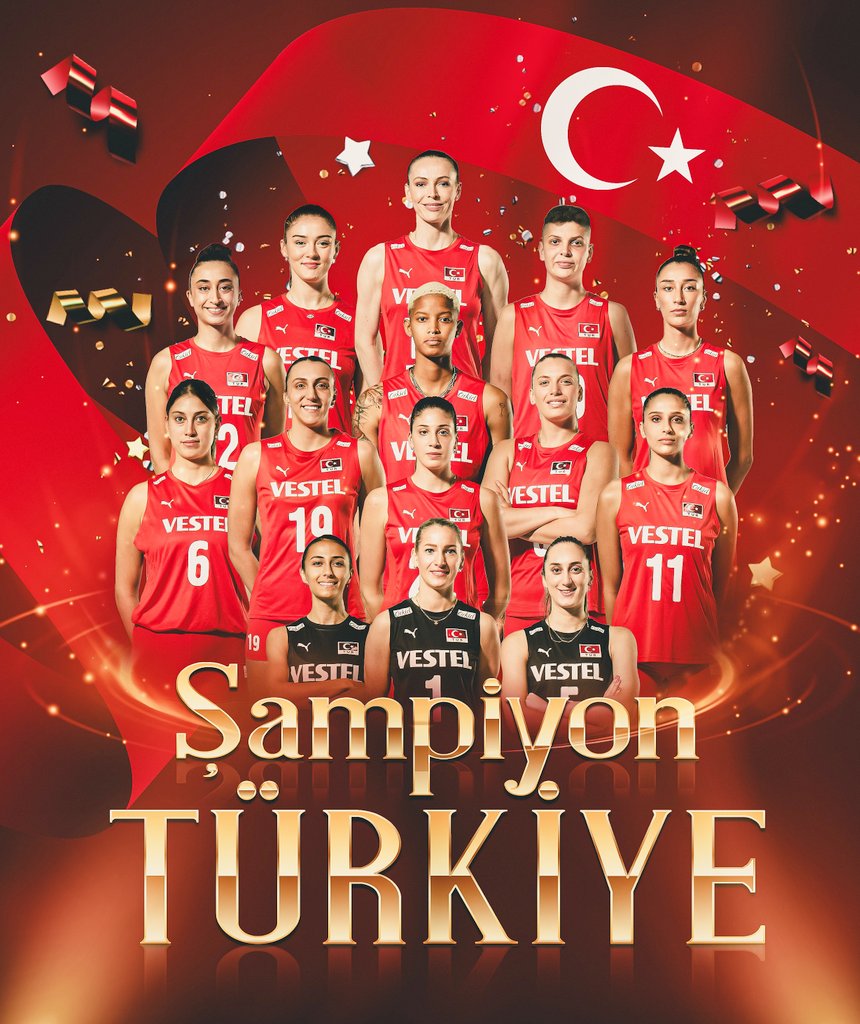 Tebrikler altın kızlar ..🇹🇷🇹🇷🇹🇷#FileninSultanlari