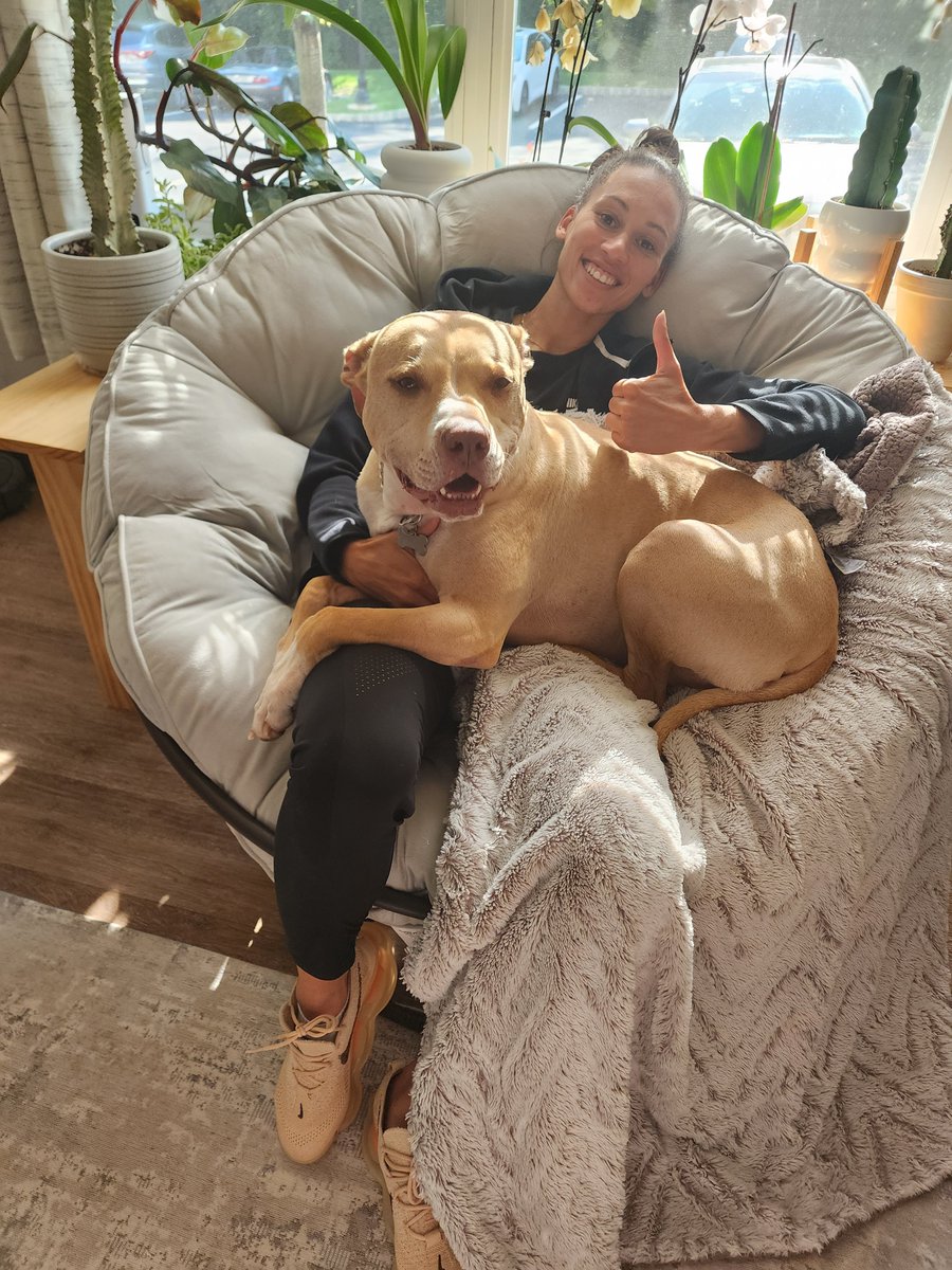 Thank u everyone 4 the well wishes!!Thank u 2 my teammates n coaches 4 the support n to the medical staff for doing such an amazing job!Im back home n going 2 take it easy 4 a few days but I'll be back out on the field in no time 😁❤️What a game that was huh😉?!! <a href="/NWSL/">National Women’s Soccer League</a> <a href="/GothamFC/">Gotham FC</a>