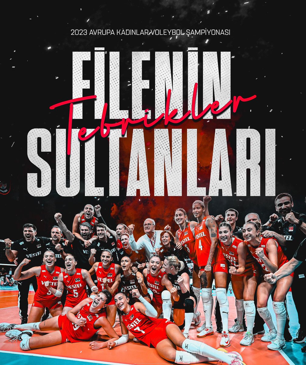 OnurHondoroglu's tweet photo. #FileninSultanları, 2023 AVRUPA VOLEYBOL ŞAMPİYONASI ŞAMPİYONU 🇹🇷 https://t.co/70gDRVUxFO