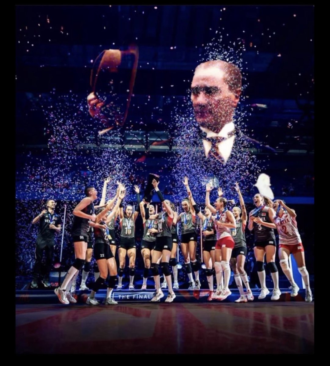 ebrukarabay5's tweet photo. Atatürk’ün altın kızları 🫶🫶👏🏻👏🏻 #Filenin Sultanları https://t.co/LbepYwluuU