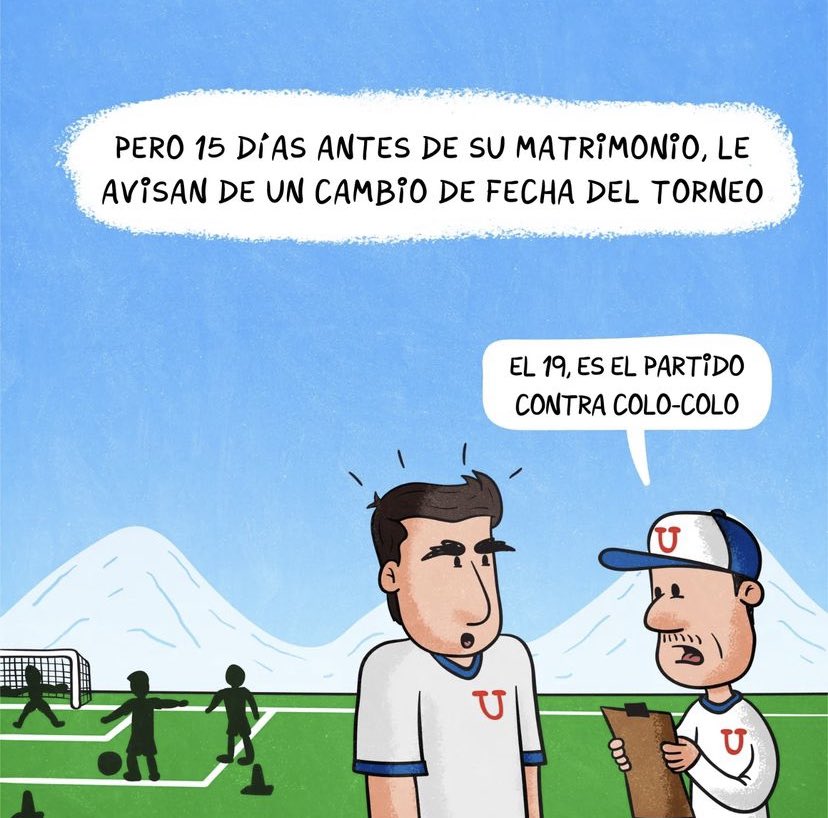 lacatacampos's tweet photo. La historia de un clásico con un final más dulce que el de ayer 🤘🏻gracias @NinicoComics por recordarnos el verdadero amor @udechile 💙 https://t.co/SCDJfkiHVv