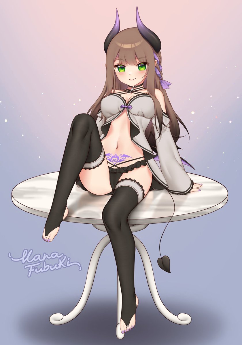 HanaFubukiArts's tweet photo. Comm for @BurokoKasu Thank you for requesting! ❤️
#digitalart #oc https://t.co/0LPWBSEkd6
