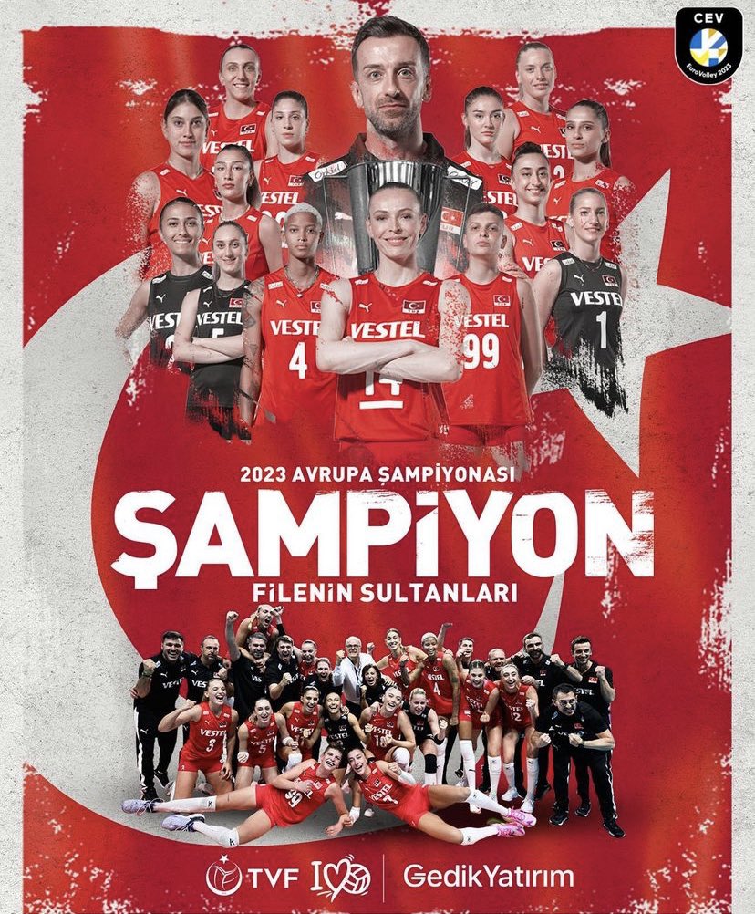 BKBasketbol's tweet photo. 🇹🇷 İşte Türk Kadını, İşte Avrupa’nın Sultanları!
Tarih yazdınız! Sizlerle gurur duyuyoruz #FileninSultanları https://t.co/vkXkYOccju