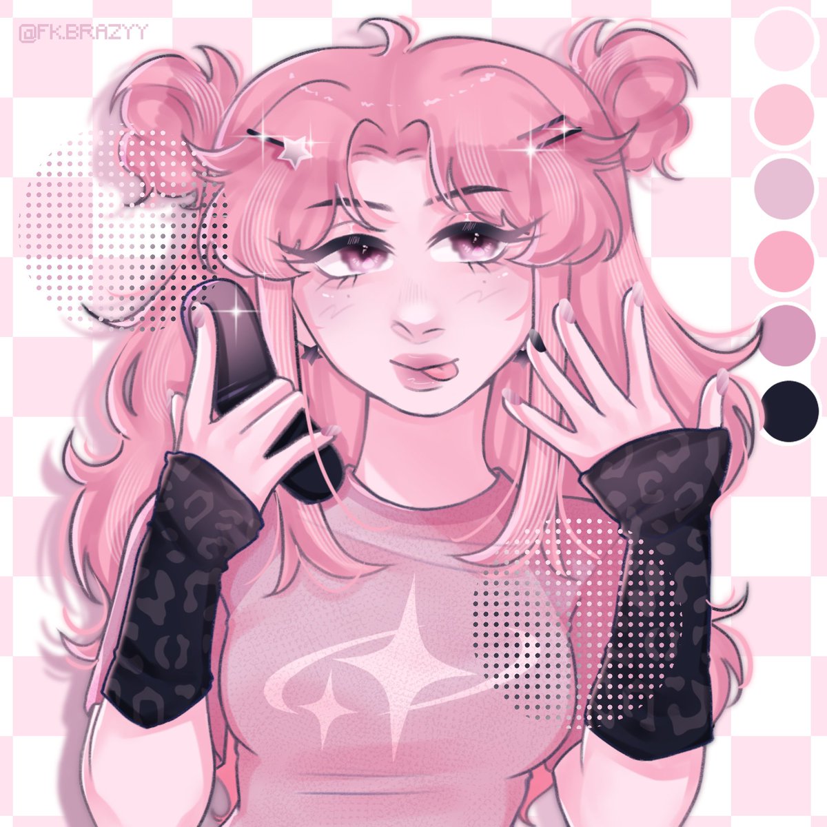 silly art of my oc! #Y2K #oc