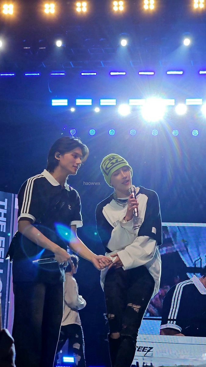 haowwx's tweet photo. #wooyoung #seonghwa #hongjoong #TheFellowshipBreaktheWall #ateez #ATEEZinChile https://t.co/6wfPTzHxuK