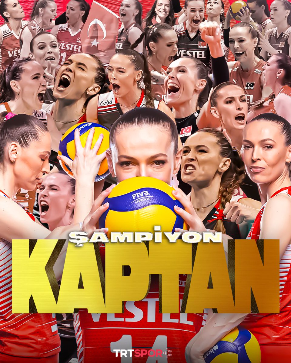 🇹🇷 En zor günlerimizde de, en mutlu anlarımızda da bize gururla liderlik ettin. Bu mutluluğu yaşamak için çok bekledin, sonuna kadar hak ettin.

🏆 Kaptanların Kaptanı, şampiyonluğun kutlu olsun. #EdaErdem
