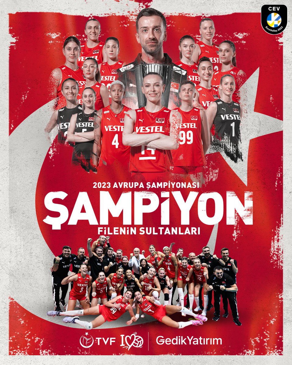 Tebrikler #FileninSultanları #Turkiye Yeni hedef olimpiyat şampiyonluğu 👏🏻👏🏻👏🏻