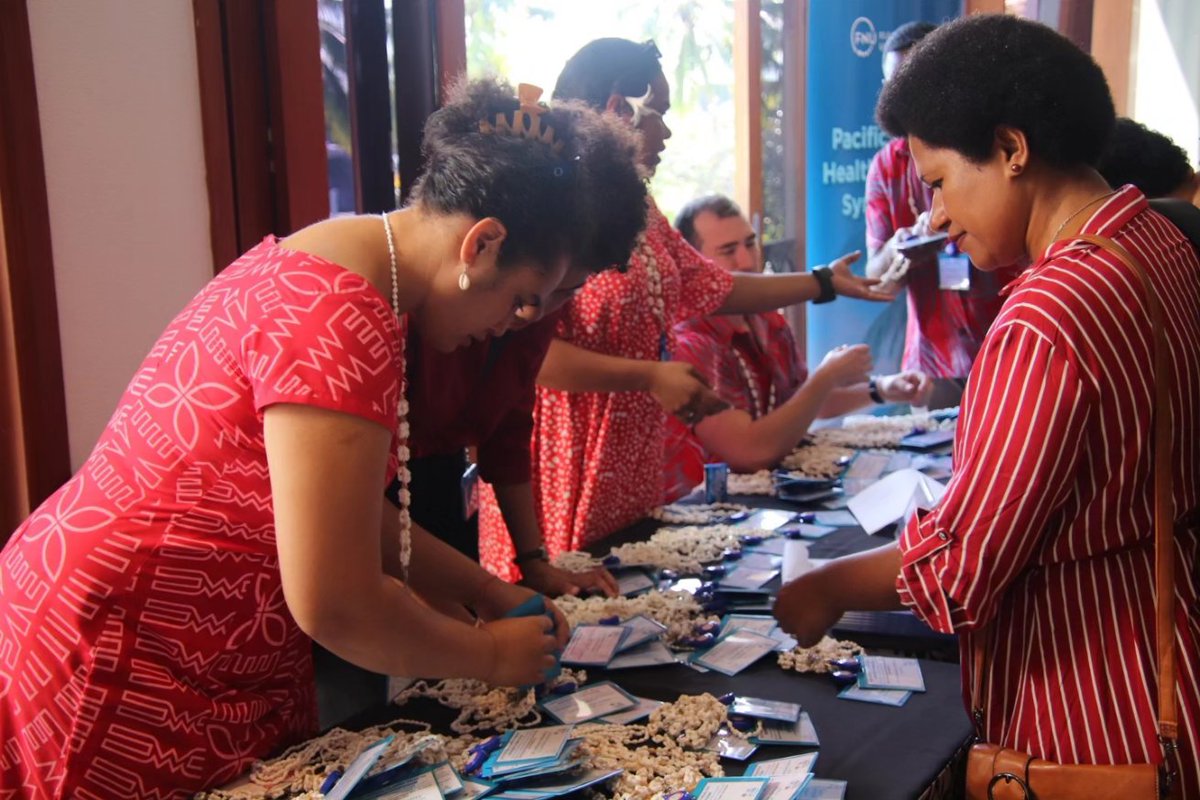 FNUFiji's tweet photo. 📌 Participants arriving at the Sofitel Fiji Resort and Spa to register for the Pacific Islands Health Research Symposium 2023.
#PIHS #FNU #Medicine #CMNHS #Health #Pacific #Symposium #ResearchChallenge https://t.co/b6CLOQ8zNQ