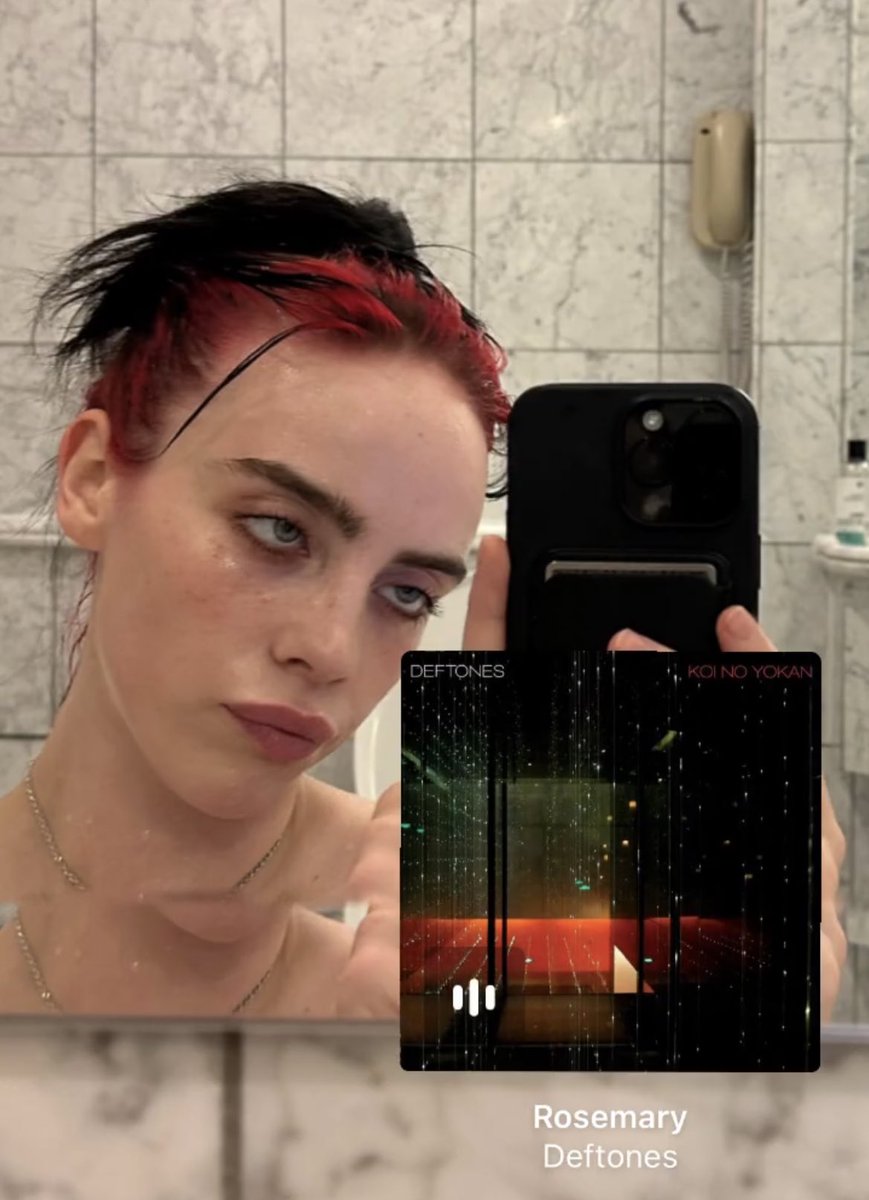 InfoBillieBR's tweet photo. 🚨 MEU DEUS! Billie Eilish via instagram story. https://t.co/BdDgMYg2Vf