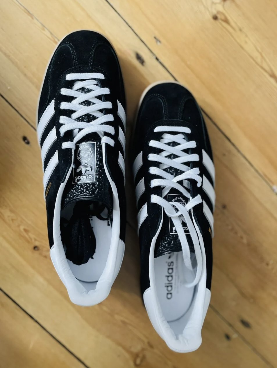 HSNews on X Apparently with Adidas Gazelle Harry gives a signed note to thank the whole team during the last show in Reggio Emilia https t zPM9uoDhk7 X