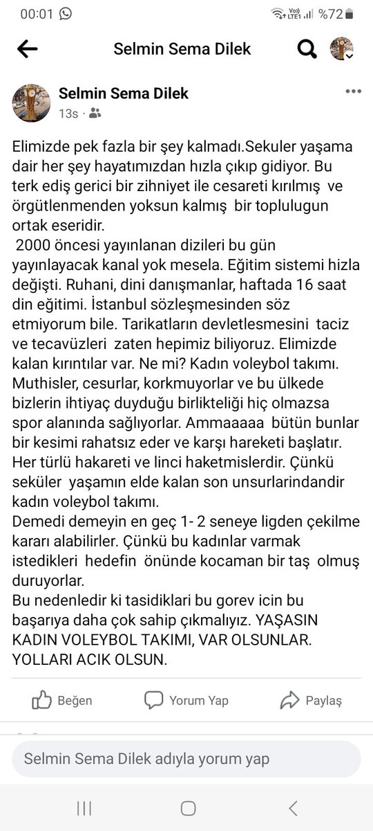Tebrikler Cumhuriyetin  kızları