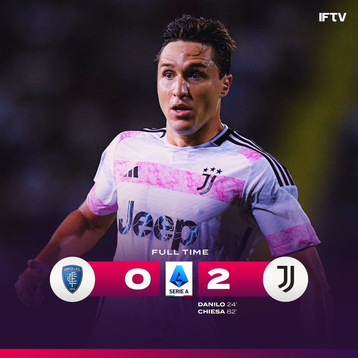 juveindonesia's tweet photo. FT. Empoli 0-2 Juventus
Komentar Kalian???

#ForzaJuve
#FinoAllaFine https://t.co/0MhAXNfm0T