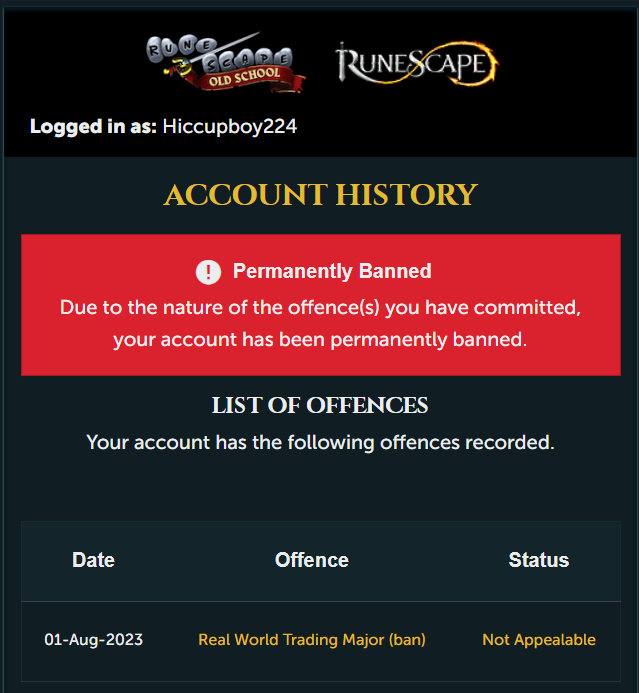 Tytykiller_'s tweet photo. Yo @JagexSupport I drop traded 3rd age druidic bottoms to my main and it got banned, is it illegal to give my GIM a year of membership? https://t.co/DS7vd4wdli