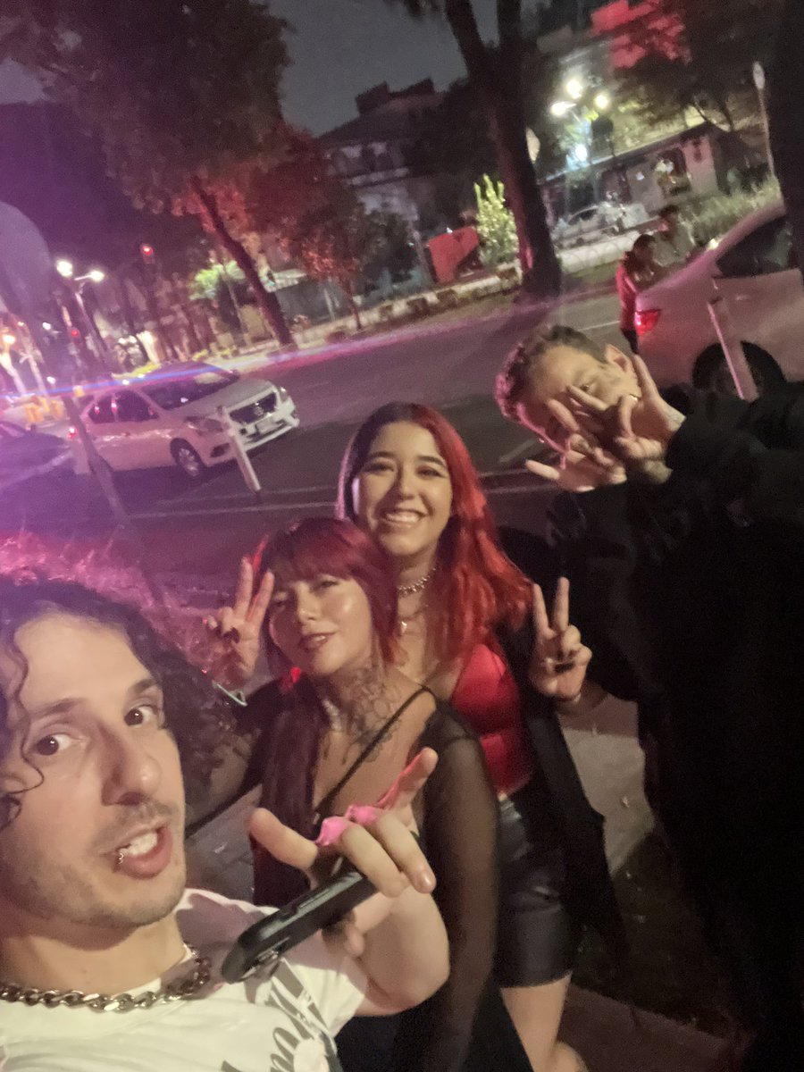 And after all these years <a href="/CrownTheEmpire/">Crown The Empire</a> is still my fav band and they always have my back, love them to death🖤 so rad running into them this week