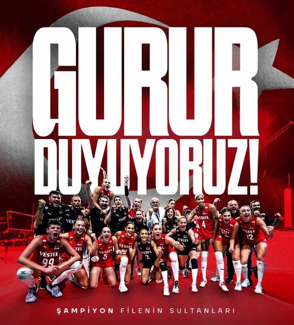 AVRUPA ŞAMPİYONUYUZ!🏆🇹🇷 #FileninSultanları