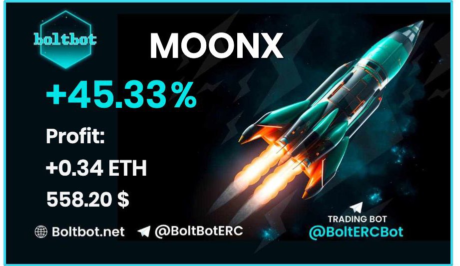 perplong's tweet photo. Friend has been killing it on @BoltBotERC
โก๏ธ ๐
#BOLTBOT $UNIBOT #UNIBOT #MAESTRO $SONIC #SONICBOT $AIMBOT https://t.co/h84egse5bg