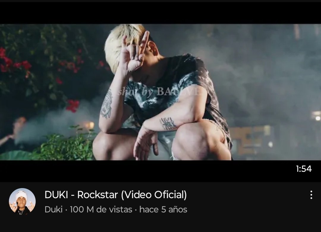 SRfranketooo's tweet photo. Rockstar llegó a las 100 Millones de visitas en Youtube https://t.co/Ouvvoy8Le9