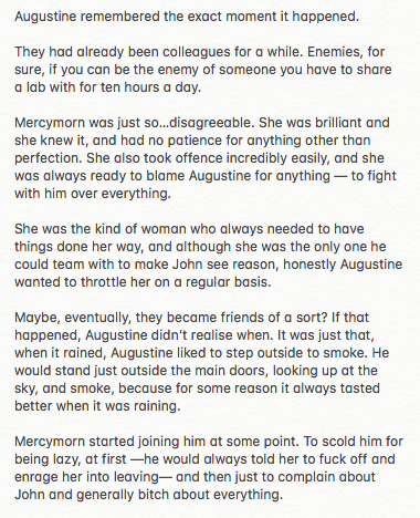 eirienind's tweet image. I've been wanting to do a hanahaki mercystine/john for a while 👀 #TLTMicroFics