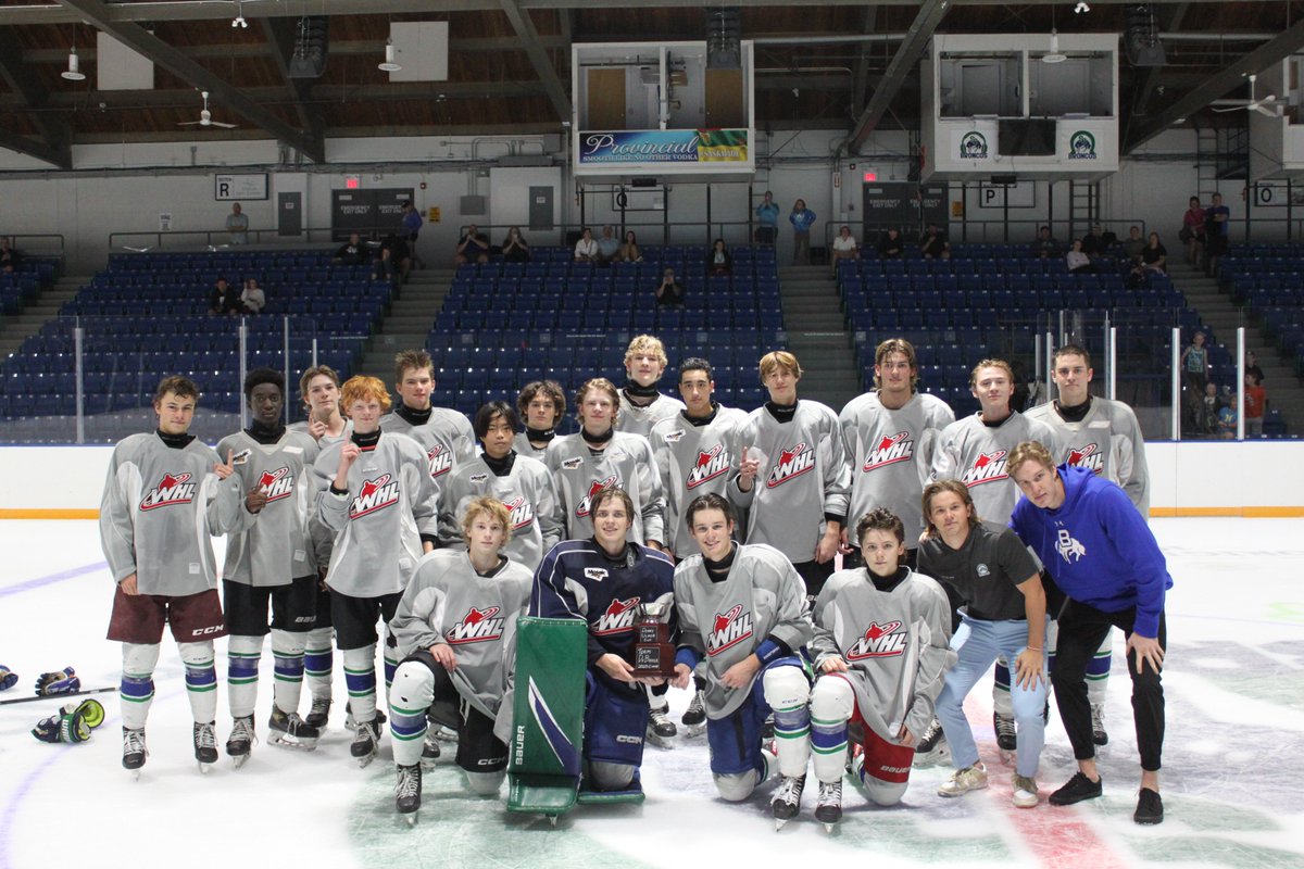 SCBroncos's tweet photo. Team Debrusk are your @CarpetOne Rookie Camp CHAMPIONS!!

Final: 8-4 https://t.co/L6EulQlqzs
