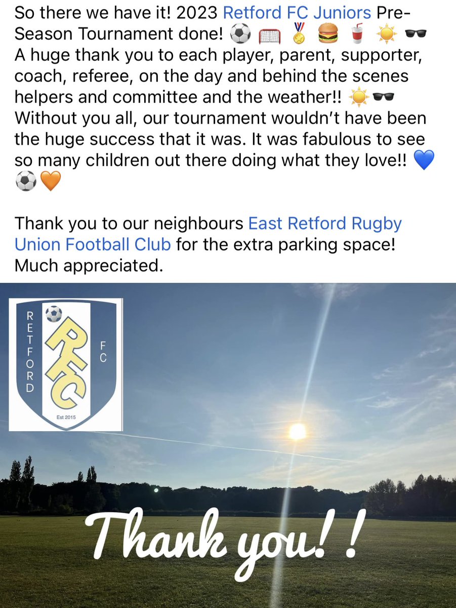 Retford FC Juniors tweet media