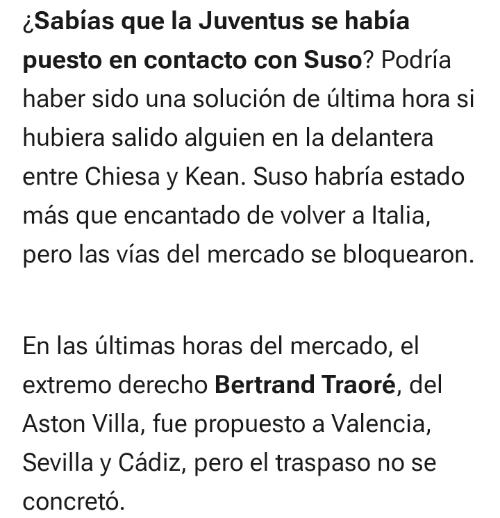 pedromuro_'s tweet photo. Los movimientos que se pudieron dar y no se dieron en referencia a las últimas horas del Sevilla FC en el mercado.

¿Os imagináis que se hubiera ido Suso? Menudo drama habría sido, para mí por lo menos es clave. https://t.co/fw7Rl6AbYp