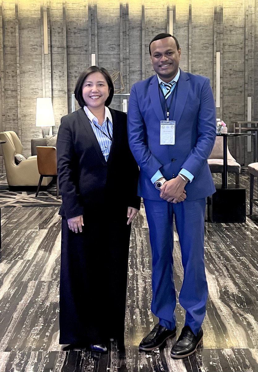 AvaneeshRaman's tweet photo. #Grateful to have attended the PPP for financial integrity forum held in #Bangkok last week. It has been a rewarding experience being part of the @ABAesq #ROLI team
#AMLCFT #AMLforum #publicprivatepartnerships #trust #integrity https://t.co/jwl0oOUTxf