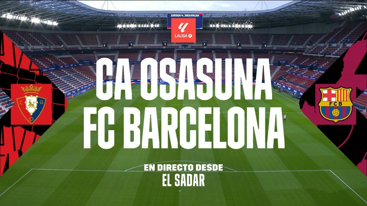Osasuna vs Barcelona Full Match 03 Sep 2023