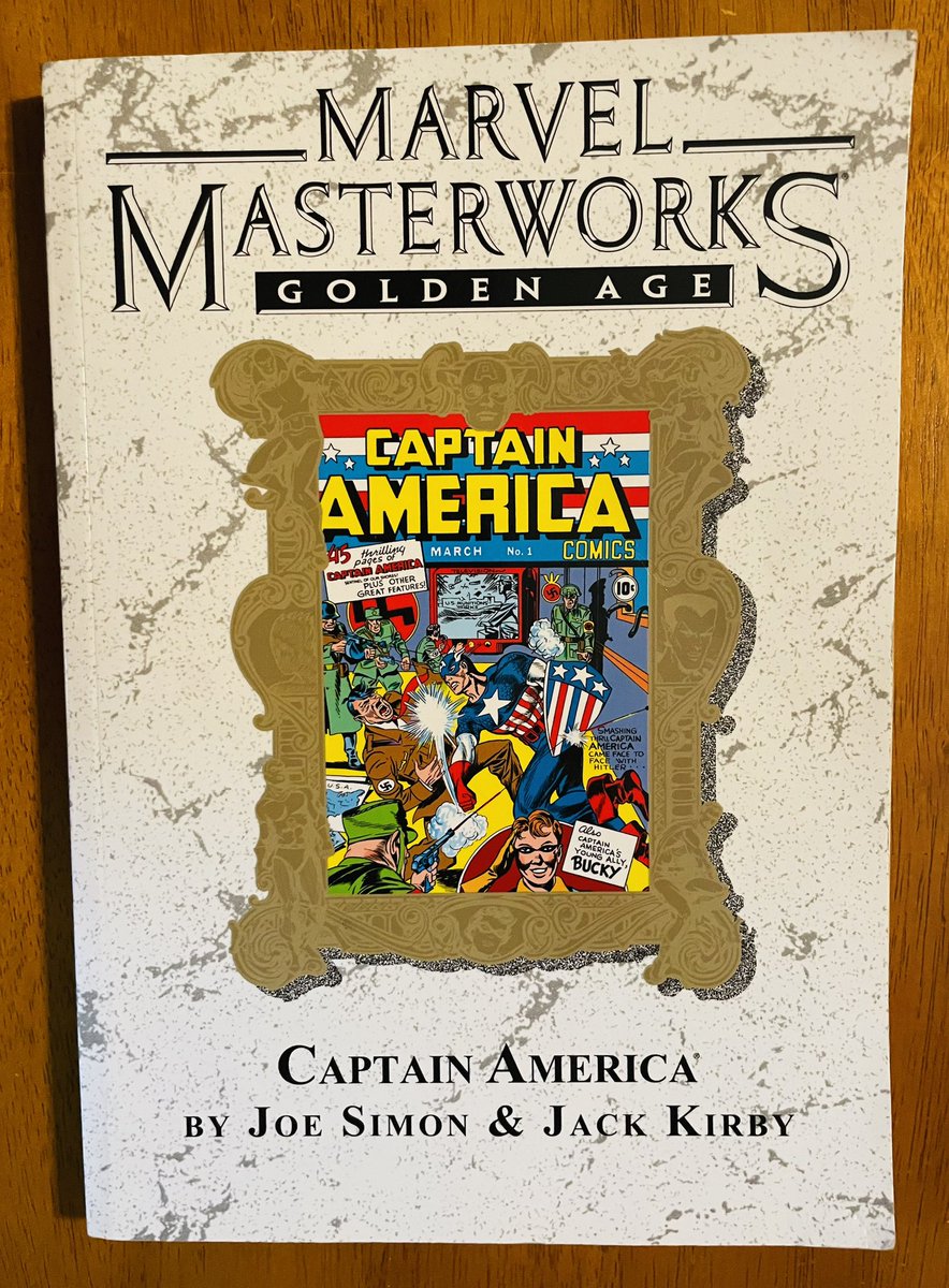 SudduthPhillip's tweet photo. Newest arrival. Getting close on the #MarvelMasterworks Golden Age volumes. Need to finish collecting Cap and Sub-Mariner, and probably won’t get there before middle of next year. No hurry. #Comics https://t.co/IUbu0ttB7W