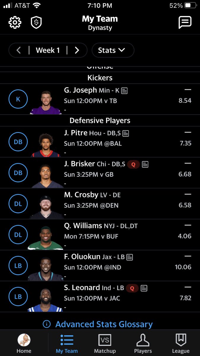 No_Silence_1776's tweet image. Annual draft in the books. 6-keeper (5 O, 1 D) 12-teamer. Rate if you wish. Got my work cut out trying to pick flex each week but we’ll figure it out. Pictured: O, Bench, D

And I guess I’ll be a Vikings fan this year

#DraftWeekend