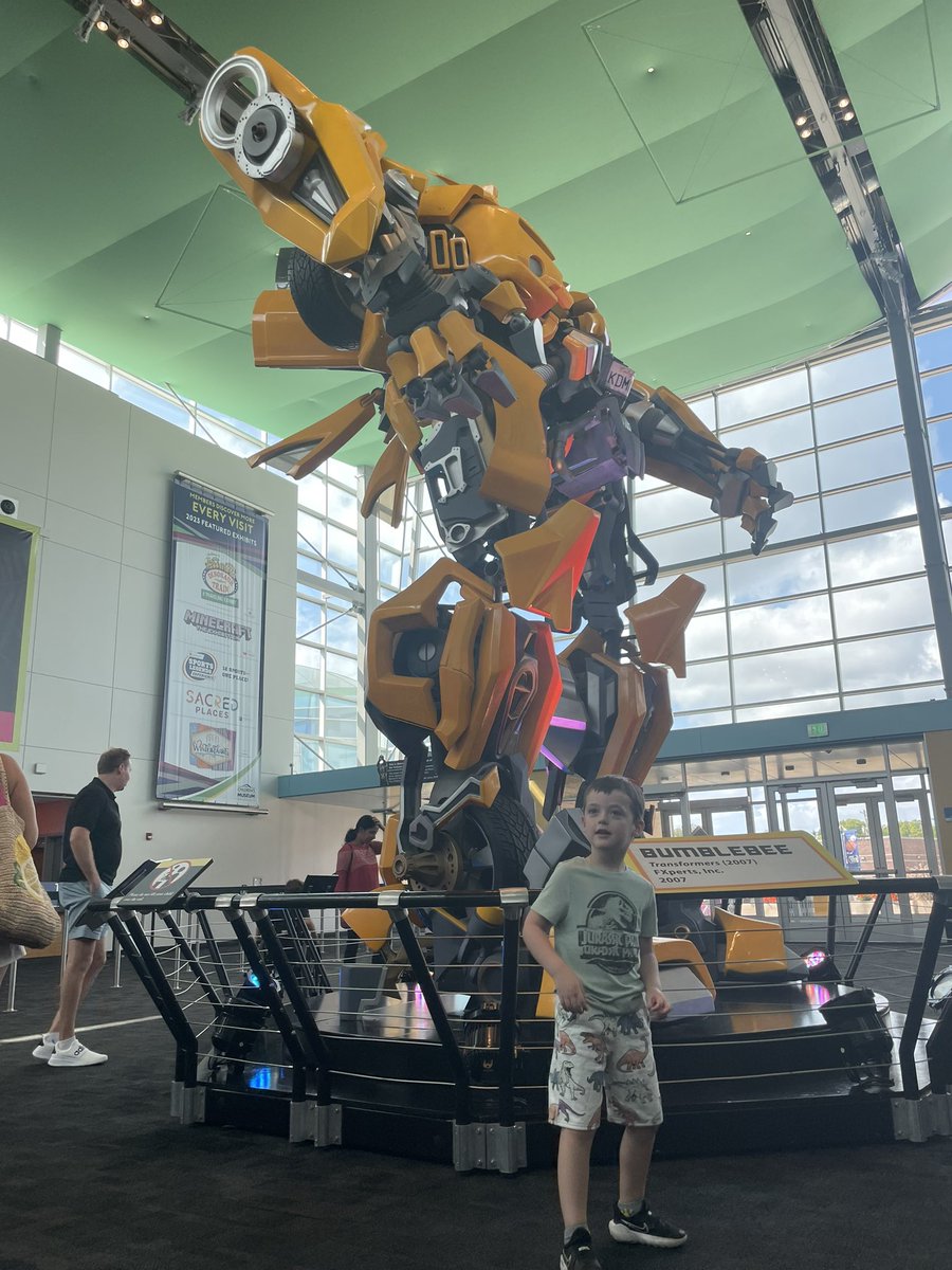Neil2488's tweet photo. Quick trip to Indy for their children’s museum! https://t.co/sKMh3jqTDW