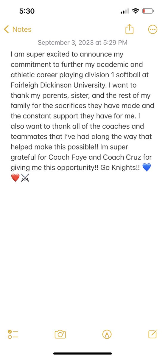 Go Knights!! 💙❤️⚔️ 
<a href="/CoachFoyeFDU/">Chris Foye</a> <a href="/CoachDCruz3/">Delanie Cruz</a> <a href="/FDUKnights/">FDU Knights</a> <a href="/nj_LadyDukes18u/">NJ Unity 18U Iorio</a> @Ladydukesnj <a href="/AcesSangillo/">John Sangillo</a> <a href="/ALLNJSoftball/">NJ softball</a>