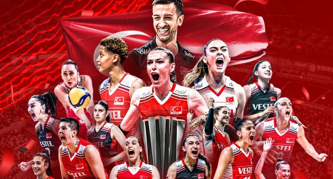 Türkiye A Milli Kadın Voleybol Takımımız 2023 CEV Avrupa Şampiyonası finalinde Sırbistan'ı 3-2 mağlup ederek Avrupa Şampiyonu olmuştur. 🏆 Helal olsun size kızlar, harikasınız. Hepinizle gurur duyuyoruz. 
🇹🇷🇹🇷🇹🇷
#ŞampiyonTürkiye #FileninSultanları #Türkiye #AvrupaŞampiyonu