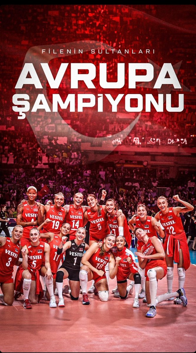 Sonuna kadar hak edilmiş şampiyonluk. Tebrikler kızlar, Gururumuzsunuz ♥️🤍