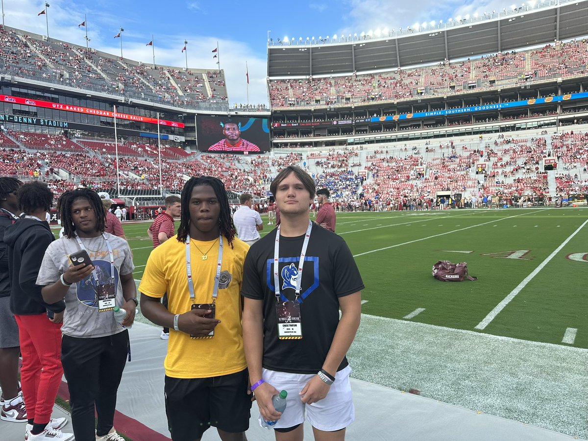 Had a great time at Bama!
<a href="/CoachJBrawner/">Jumaane Brawner</a> <a href="/clwood23/">Charles Wood</a> @THS0824 <a href="/BullochBrandon/">Brandon Bulloch</a> <a href="/CoachJoeCox/">Joe Cox</a>