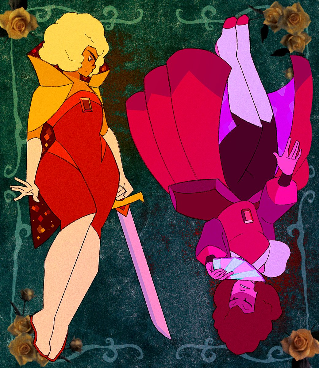 Sproutfan004's tweet image. Idk what I&apos;m.doing 
#pyrope 
#hessonite 
#StevenUniversefanart