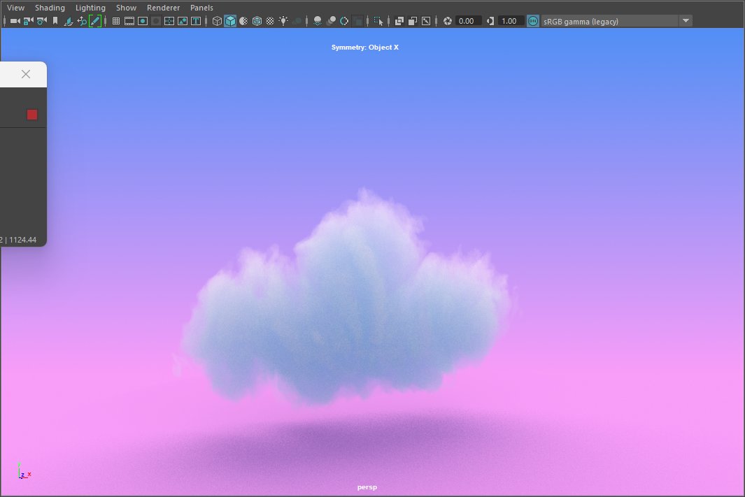 Whoa cool results from using the volume shader in maya