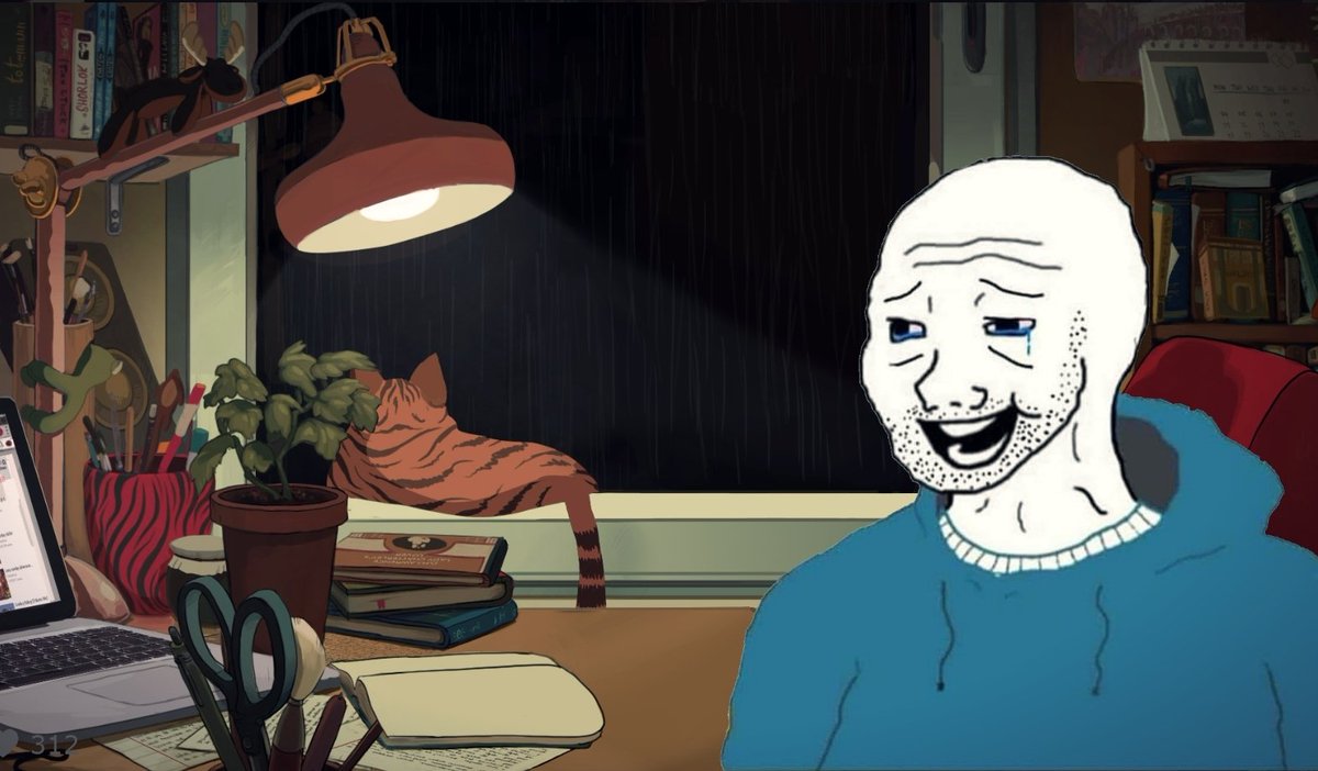 BloomerCoin's tweet image. For all you bloomers out there that bloom during the weekend but break during the week: The Broken Bloomer - Lofi style 🥲 

#Bloomer #BloomerCoin #Broken #BrokenBloomer #RatRace #Work #Study #Crypto