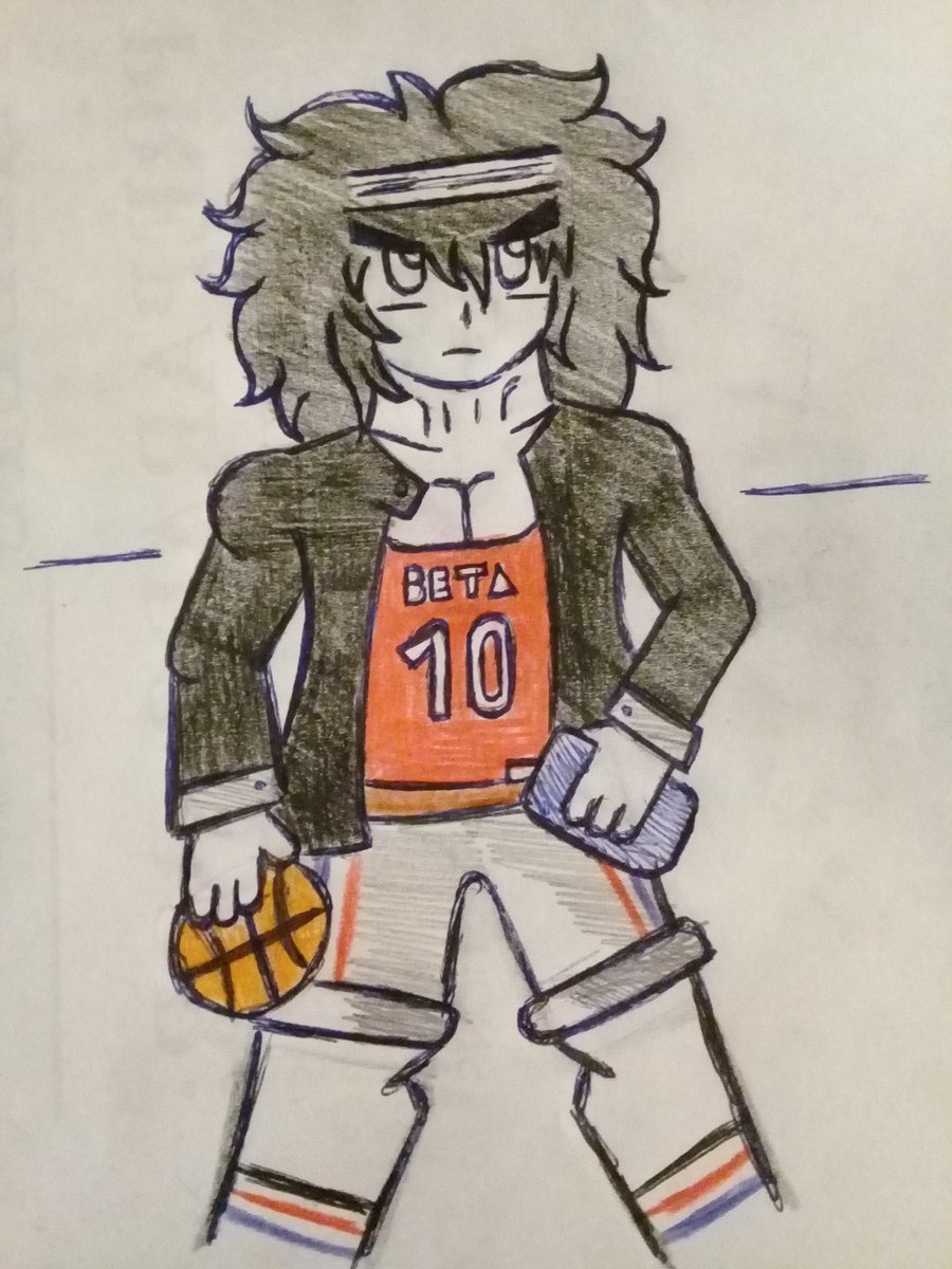berlyn_bird's tweet photo. Como me dio hueva dibujar ya que recien me despierto dejo un fran basquebolista
#LateFranShow #slamd https://t.co/n5p86Jamxt