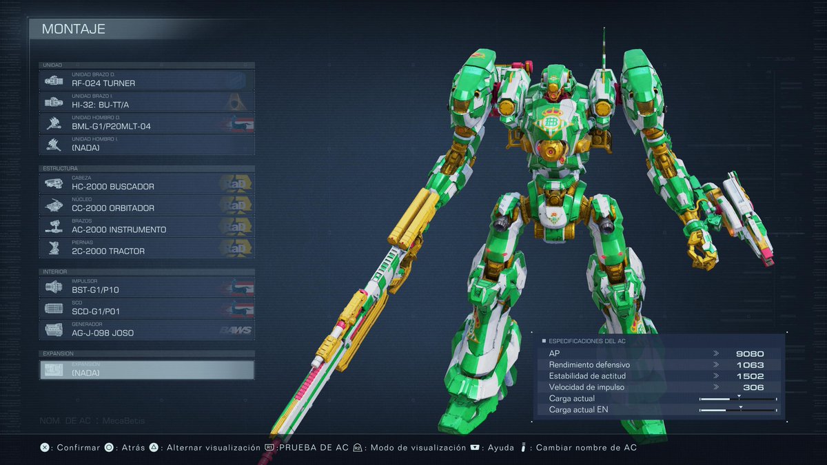 Krellarlock's tweet image. Abran paso,llega MecaBetis @BorjaIglesias9 @RealBetis #PS5Share, #ARMOREDCOREVIFIRESOFRUBICON
