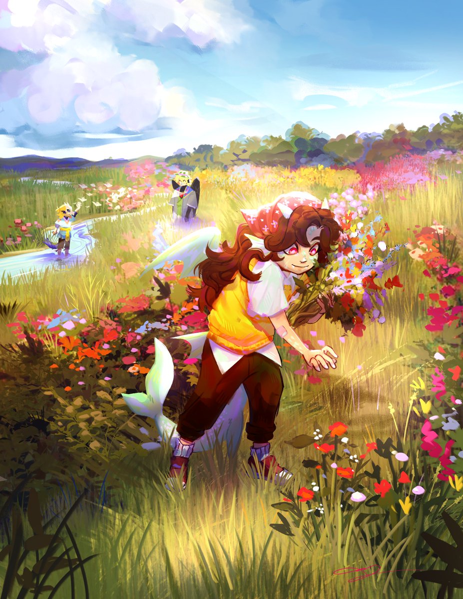 💐🌼Flower Picking🌼💐

#qsmpfanart #tallulahfanart #Chayannefanart #philzafanart